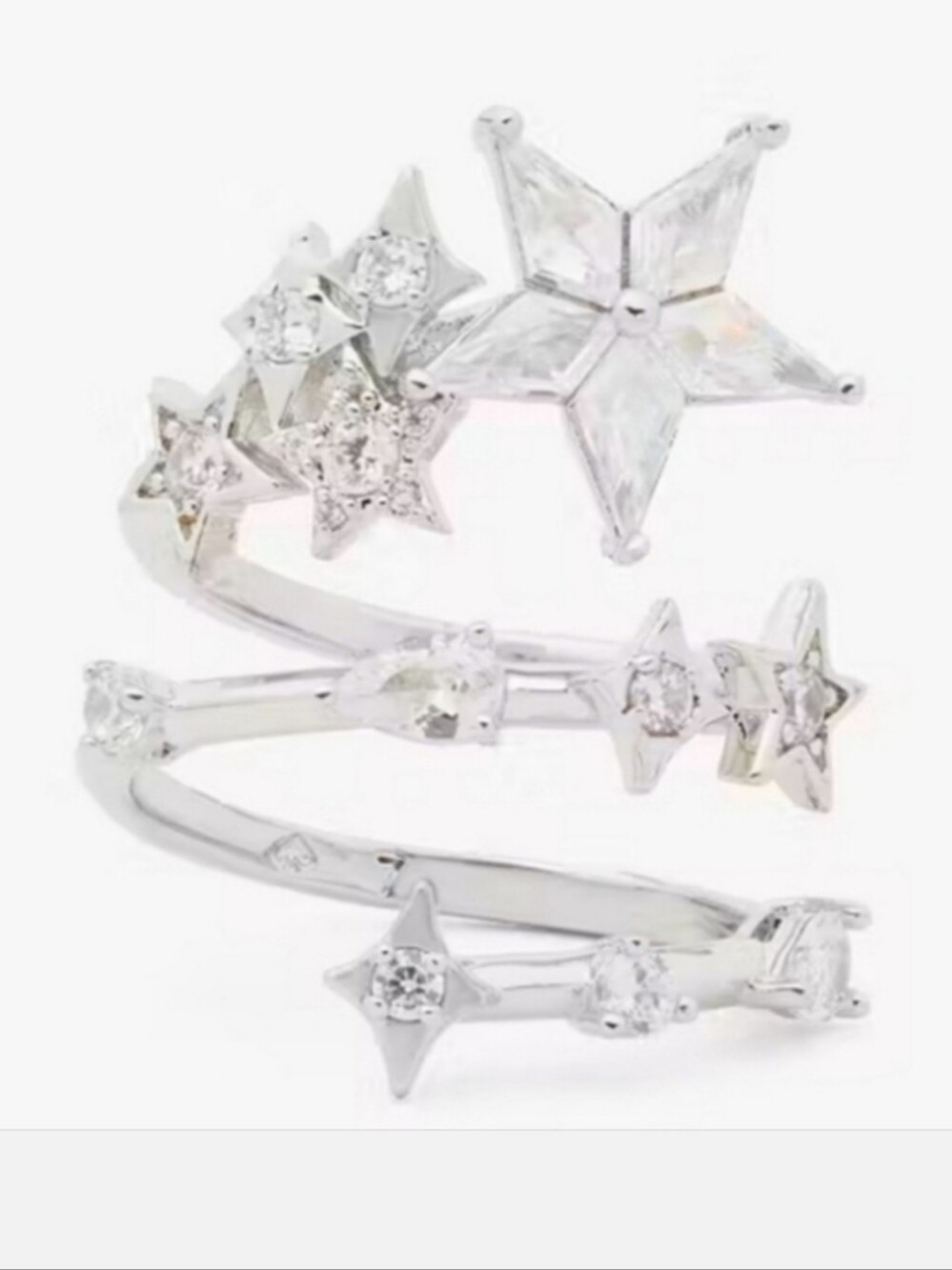 Kate Spade Cosmos Wrap Ring sz 6 New